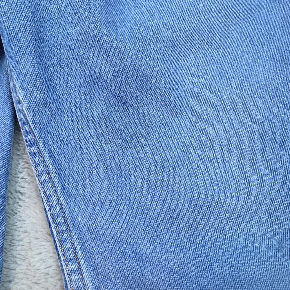 L.L. Bean‎ Original Fit Relaxed Jeans Womens 14 Reg Blue High Rise Straight Leg - Picture 9 of 9